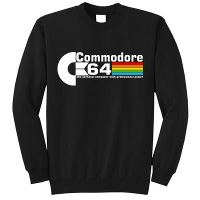 Commodore 64 Retro Computer Tall Sweatshirt