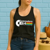 Commodore 64 Retro Computer Womens Tank Top