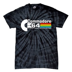 Commodore 64 Retro Computer Tie-Dye T-Shirt