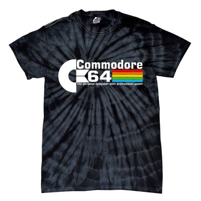 Commodore 64 Retro Computer Tie-Dye T-Shirt