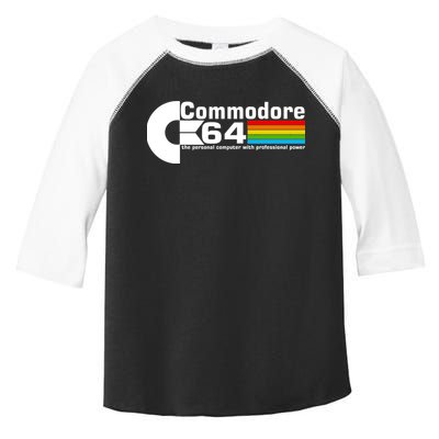 Commodore 64 Retro Computer Toddler Fine Jersey T-Shirt