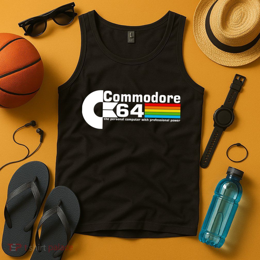 Commodore 64 Retro Computer Tank Top