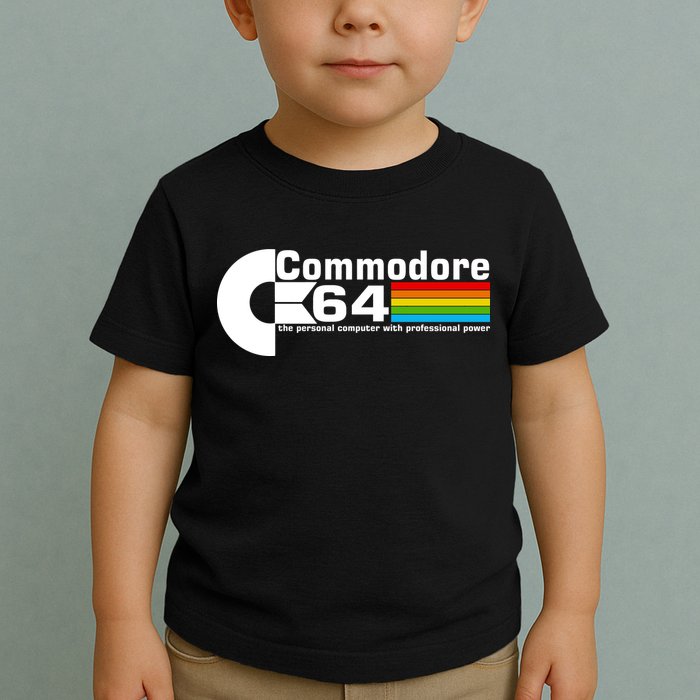 Commodore 64 Retro Computer Toddler T-Shirt