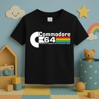 Commodore 64 Retro Computer Toddler T-Shirt