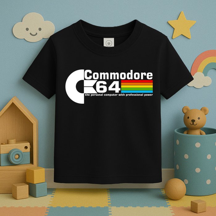 Commodore 64 Retro Computer Toddler T-Shirt