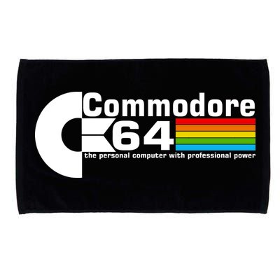 Commodore 64 Retro Computer Microfiber Hand Towel