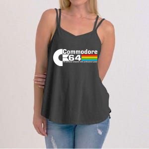 Commodore 64 Retro Computer Women's Strappy Tank