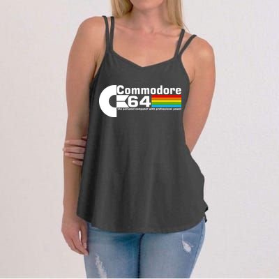 Commodore 64 Retro Computer Women's Strappy Tank