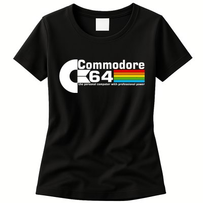 Commodore 64 Retro Computer Womens T-Shirt