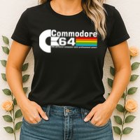 Commodore 64 Retro Computer Womens T-Shirt
