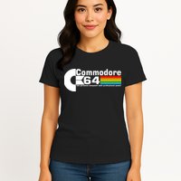 Commodore 64 Retro Computer Womens T-Shirt