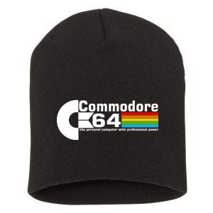 Commodore 64 Retro Computer Short Acrylic Beanie