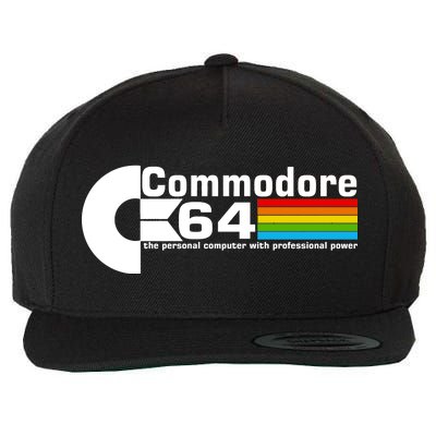 Commodore 64 Retro Computer Wool Snapback Cap