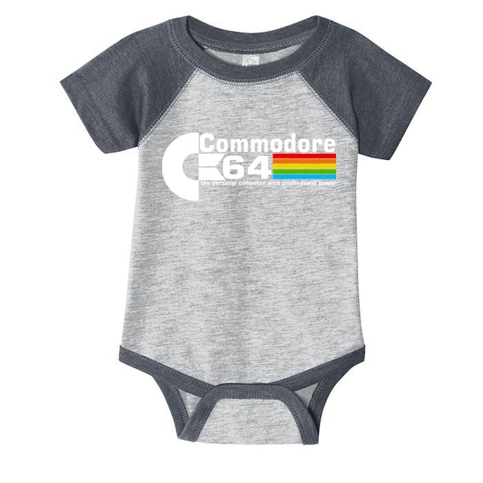 Commodore 64 Retro Computer Infant Baby Jersey Bodysuit