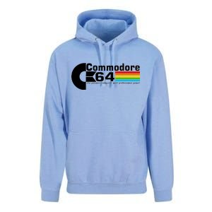 Commodore 64 Retro Computer Unisex Surf Hoodie