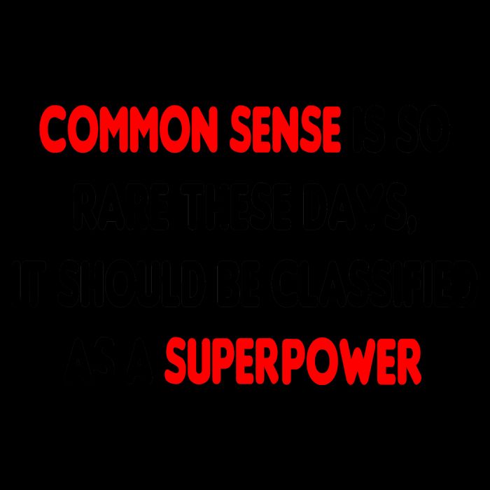 Common Sense Is A Superpower Mug