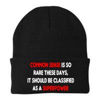 Common Sense Is A Superpower Beanie