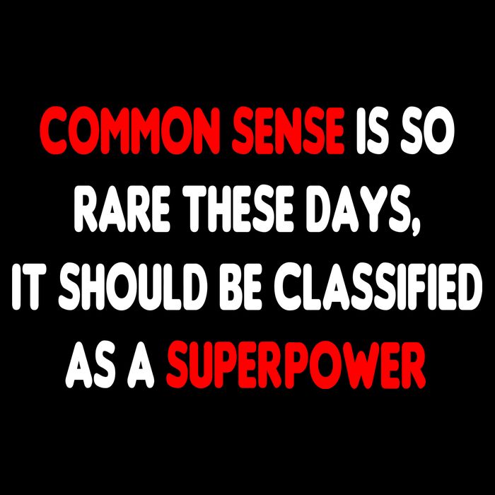 Common Sense Is A Superpower Cooling Performance Long Sleeve Crew