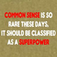 Common Sense Is A Superpower Garment-Dyed Women's Muscle Tee