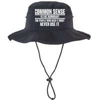 Common Sense Is Like Deodorant Bucket Hat