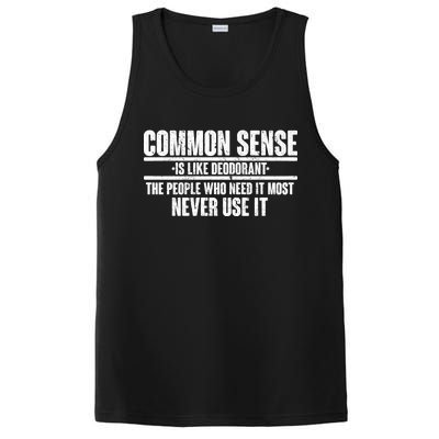 Common Sense Is Like Deodorant PosiCharge Competitor Tank