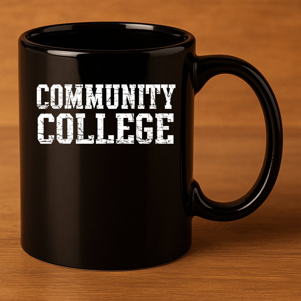 Community College 11oz C Handle Ceramic Mug