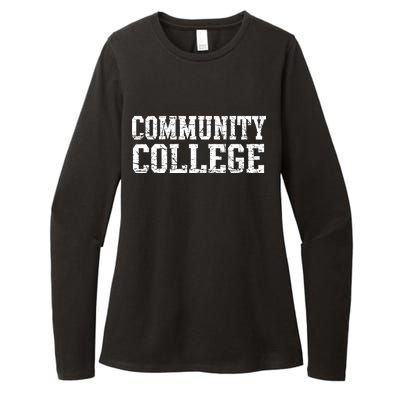 Community College Womens CVC Long Sleeve Shirt