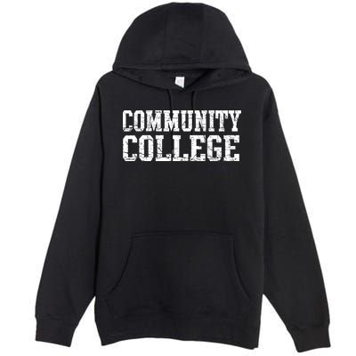 Community College Premium Pullover Hoodie