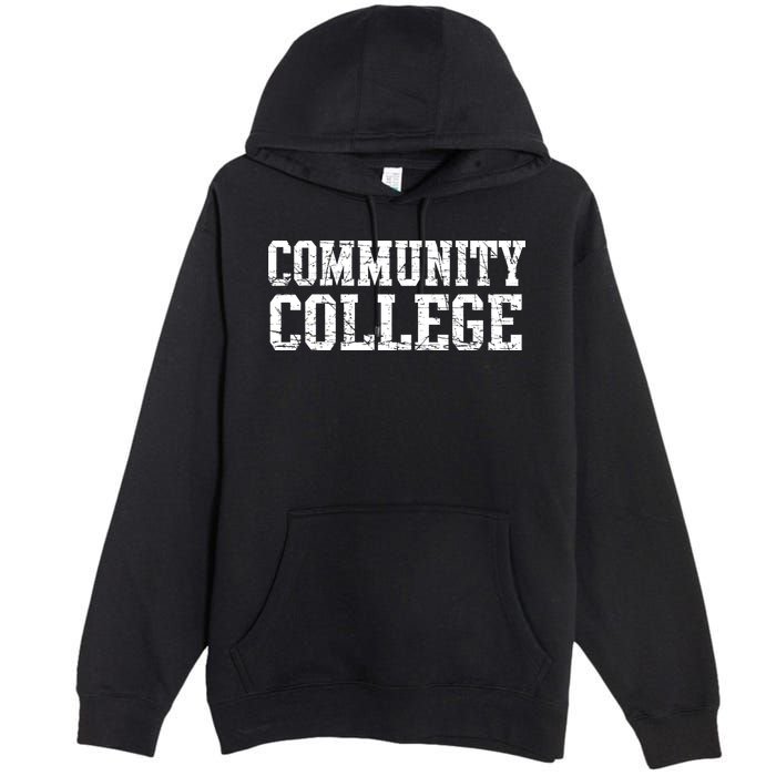 Community College Premium Pullover Hoodie