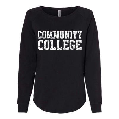 Community College Womens California Wash Sweatshirt