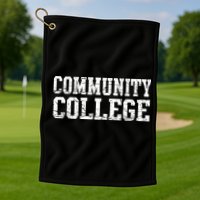 Community College Golf Towel