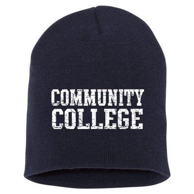 Community College Short Acrylic Beanie