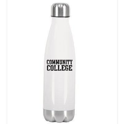 Community College Stainless Steel Insulated Water Bottle