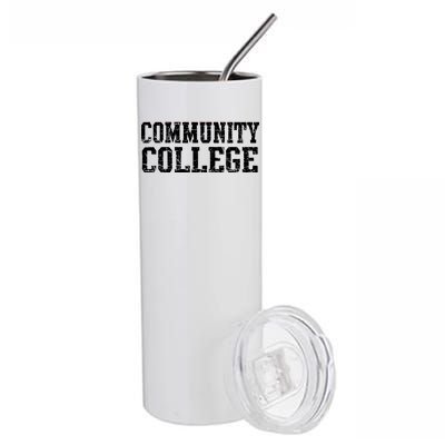 Community College Stainless Steel Tumbler