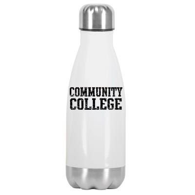 Community College Stainless Steel Insulated Water Bottle