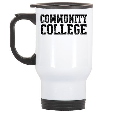 Community College Stainless Steel Travel Mug