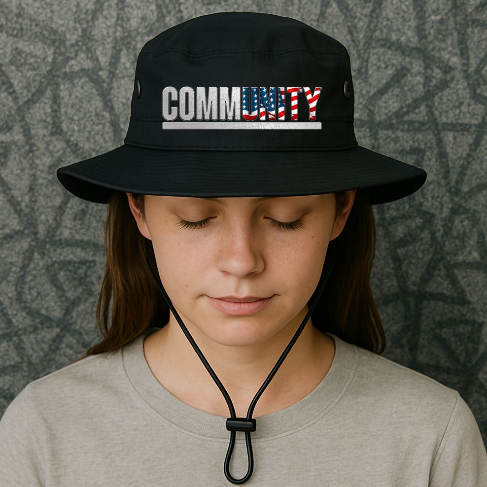 Community USA Flag Bucket Hat