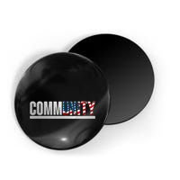 Community USA Flag Magnet