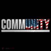 Community USA Flag Cooling Performance Long Sleeve Crew