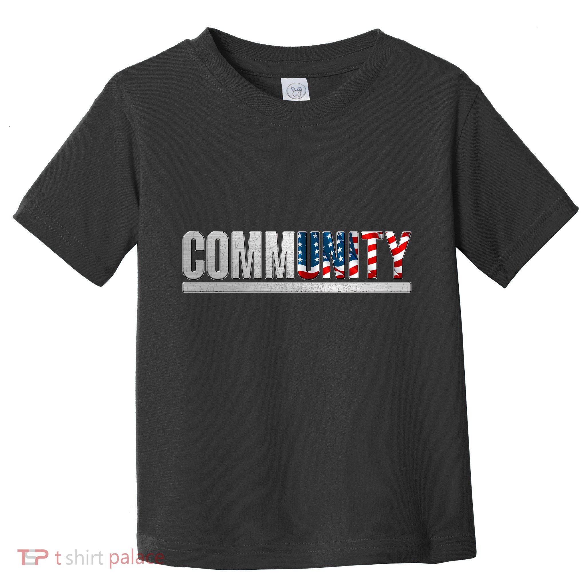 Community USA Flag Toddler T-Shirt