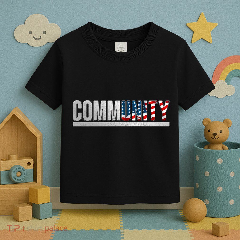 Community USA Flag Toddler T-Shirt