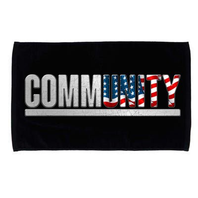 Community USA Flag Microfiber Hand Towel