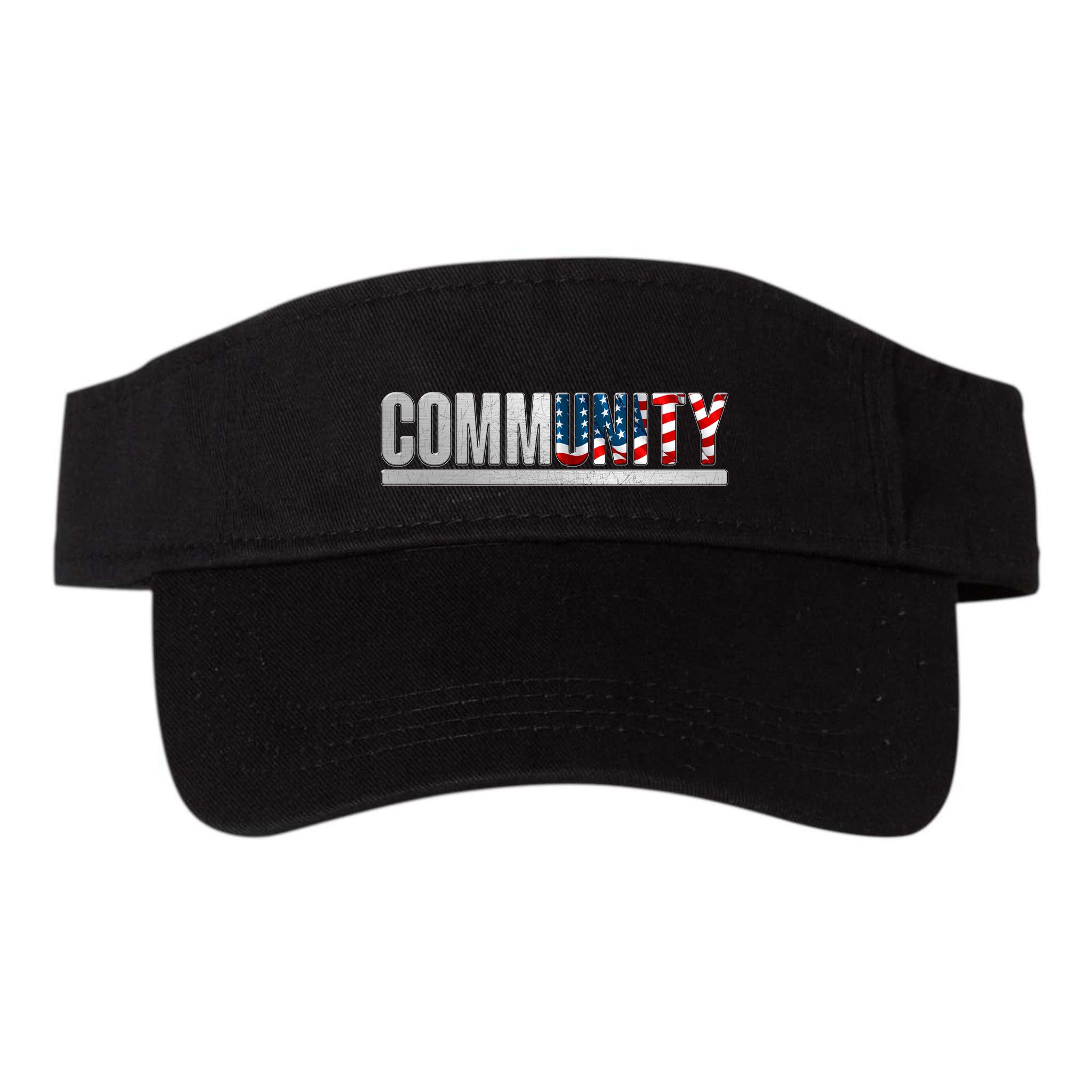 Community USA Flag Visor