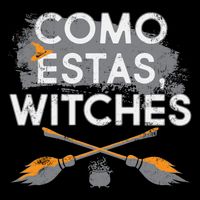 Como Estas Witches USA-Made Doggie Bandana