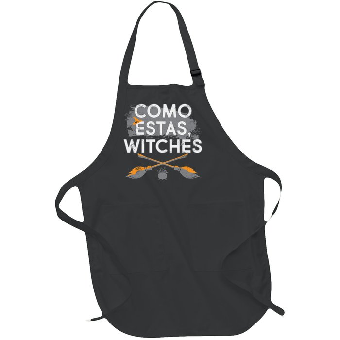 Como Estas Witches Full-Length Apron With Pockets