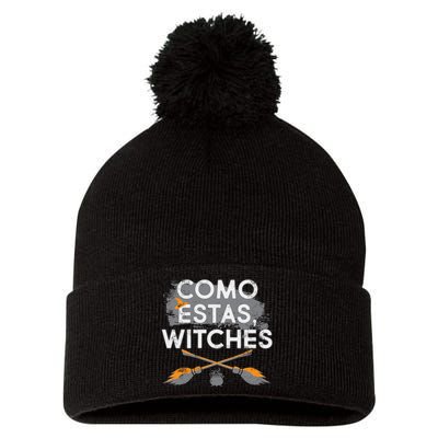 Como Estas Witches Pom Pom 12in Knit Beanie