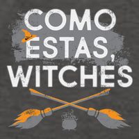 Como Estas Witches Vector Backpack