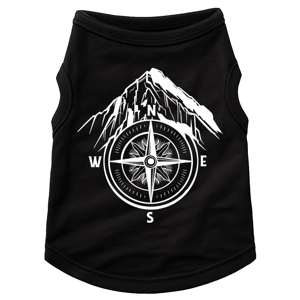 Compass Guide Mountain Doggie Tank