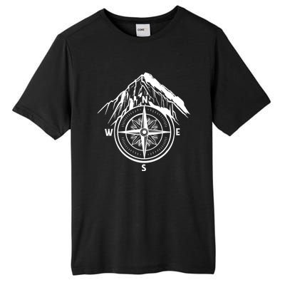 Compass Guide Mountain Tall Fusion ChromaSoft Performance T-Shirt