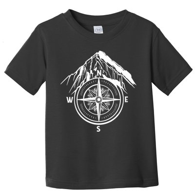 Compass Guide Mountain Toddler T-Shirt